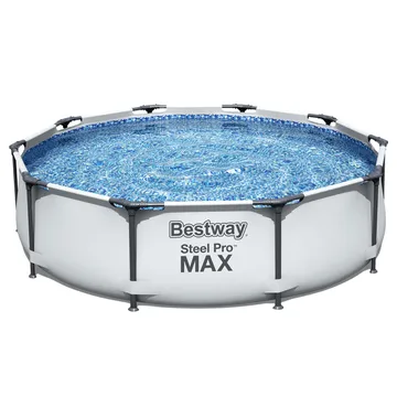 Bestway ovanmarkspool-paket Ø3m - 76cm djup | Steel Pro MAX (56408) - Trädgård & spabad - Utomhusbad - Pool - Pool ovan mark