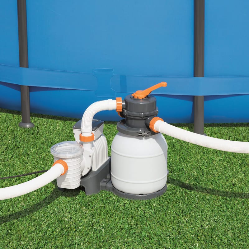 Bestway Flowclear sandfilterpump till ovanmarkpool | 1100-42300 liter - Trädgård & spabad - Utomhusbad - Pool & sparengöring - Sandfilter