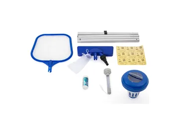 Flowclear Pool accessories set Blå - Bestway - Trädgård & spabad - Utomhusbad - Pool & spatillbehör - Poolhåv