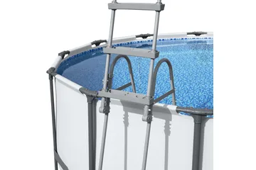 Flowclear säkerhetsstege för pool 1,07m Grå - Bestway - Trädgård & spabad - Utomhusbad - Pool & spatillbehör - Poolstege