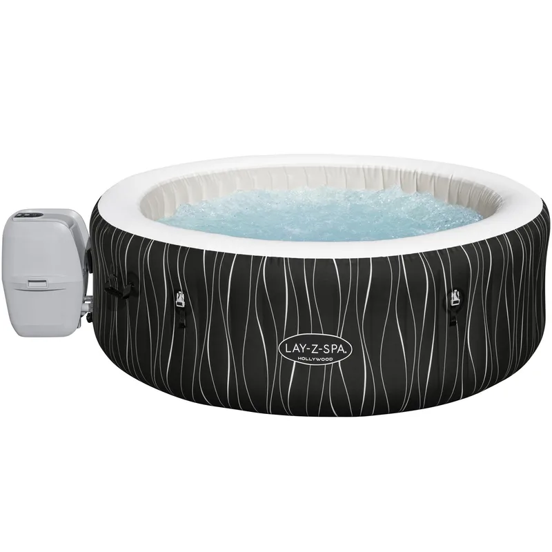 Lay-Z Spa Hollywood Airjet | Bestway uppblåsbart spabad 4-6 personer