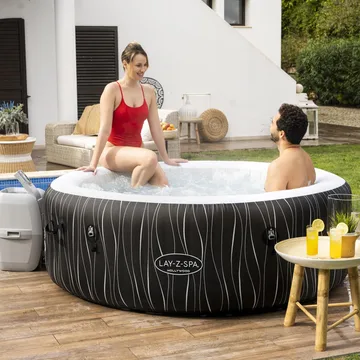 Lay-Z Spa Hollywood Airjet | Bestway uppblåsbart spabad 4-6 personer - Trädgård & spabad - Utomhusbad - Spabad - Uppblåsbart spa