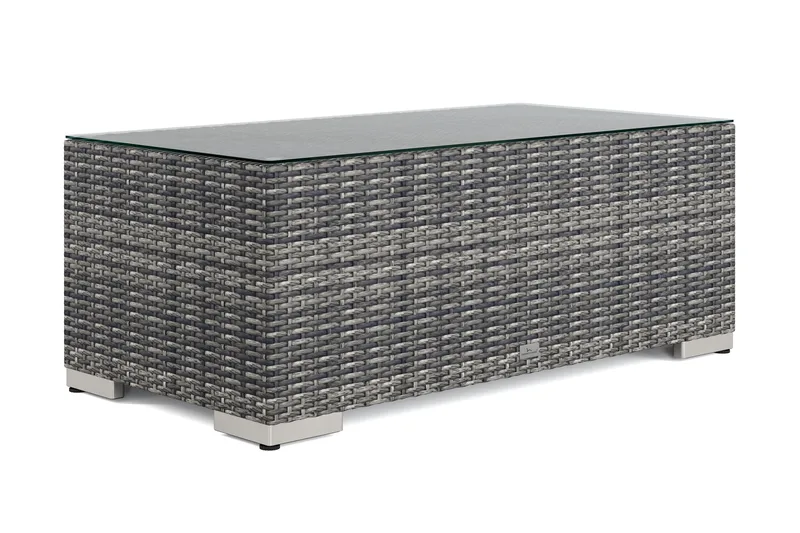 Bahamas Soffbord Utomhus 113x58 cm Konstrotting, Grå