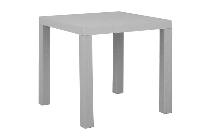 Knockytoul Trädgårdsbord och Sidobord Utomhus 80 cm Trä, Grå