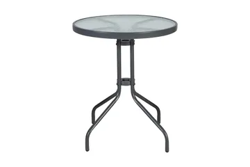 Balkong set BISTRO Utebord och 2 Utestolar D60xH70 grå - Utemöbler - Balkong - Balkongmöbler - Balkonggrupp & balkongset