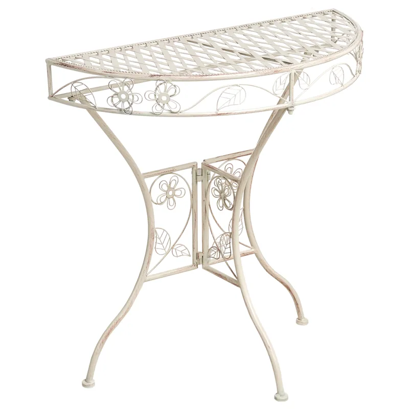 Bistrobord utomhus Yaviza 80 cm Järn, Beige