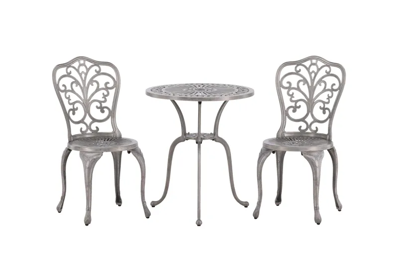 Nandin Balkonggrupp 2-sits, Silver