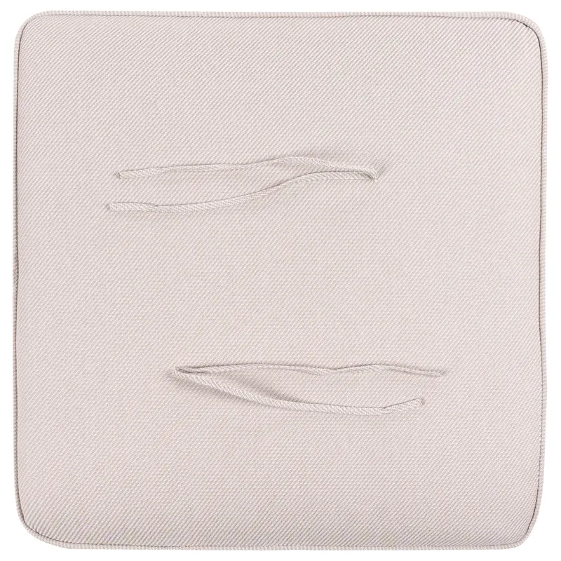 Soffa utomhus 2-Sits Omegana Konstrotting - Beige/Svart - Utemöbler - Balkong - Balkongmöbler - Soffa balkong