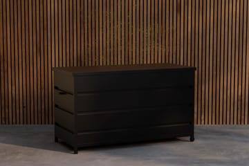 Dynbox Nisis Utomhus - Svart - Utemöbler - Dynförvaring & möbelskydd - Dynboxar & dynlådor