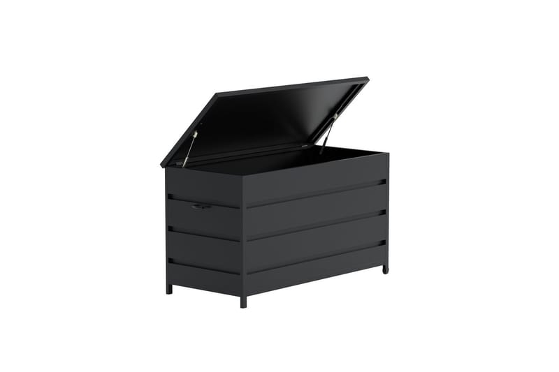 Dynbox Nisis Utomhus - Svart - Utemöbler - Dynförvaring & möbelskydd - Dynboxar & dynlådor
