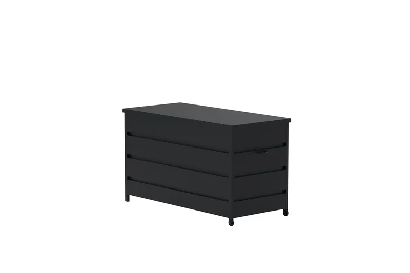 Dynbox Nisis Utomhus - Svart - Utemöbler - Dynförvaring & möbelskydd - Dynboxar & dynlådor