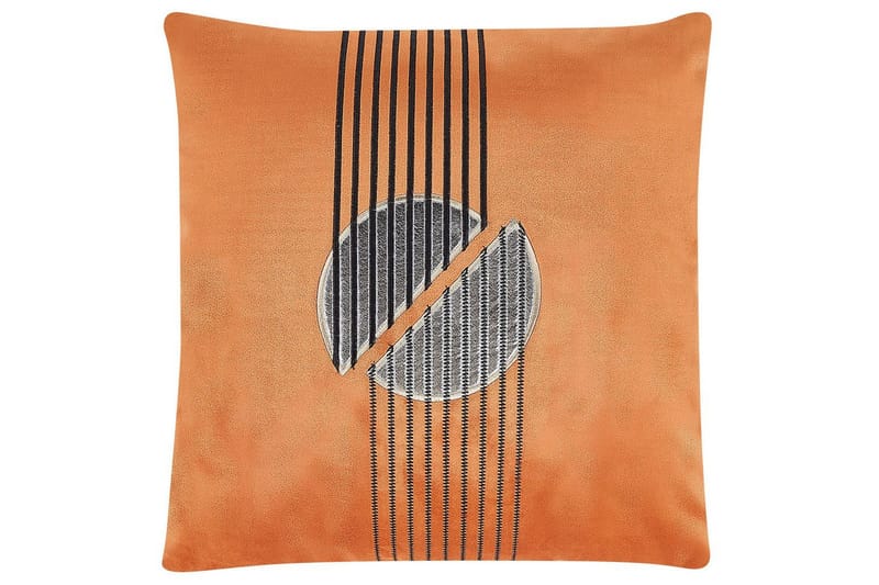 Prydnadskuddar Ceropegia set om 2 Orange - Orange - Textil & mattor - Filtar, kuddar & plädar - Utekudde