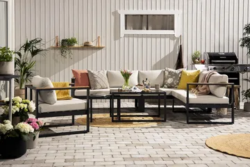 Aspvik Loungegrupp - Utemöbler - Loungemöbler - Soffgrupp utomhus