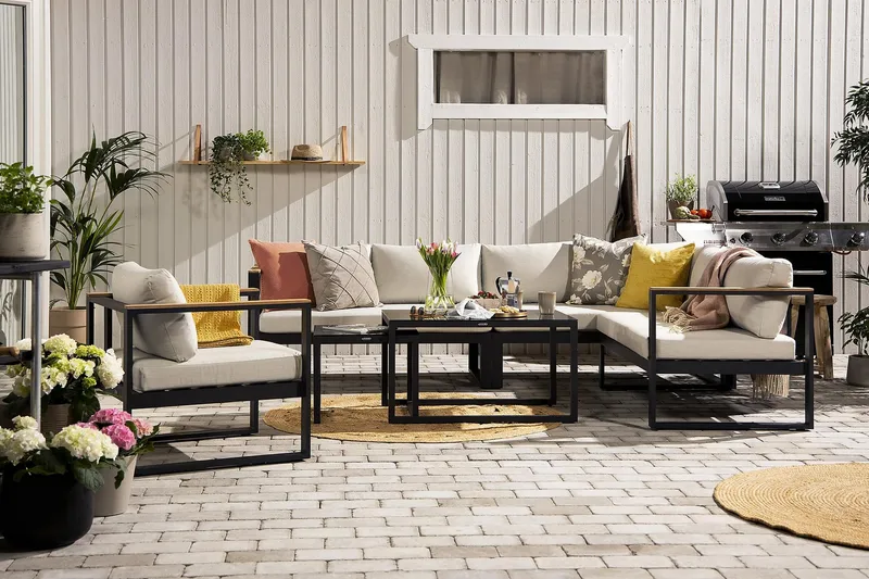 Aspvik Loungegrupp - Utemöbler - Loungemöbler - Soffgrupp utomhus