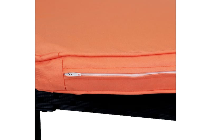 Klädsel till stolsdynor 8-pack - Orange - Utemöbler - Loungemöbler - Klädselpaket loungemöbler