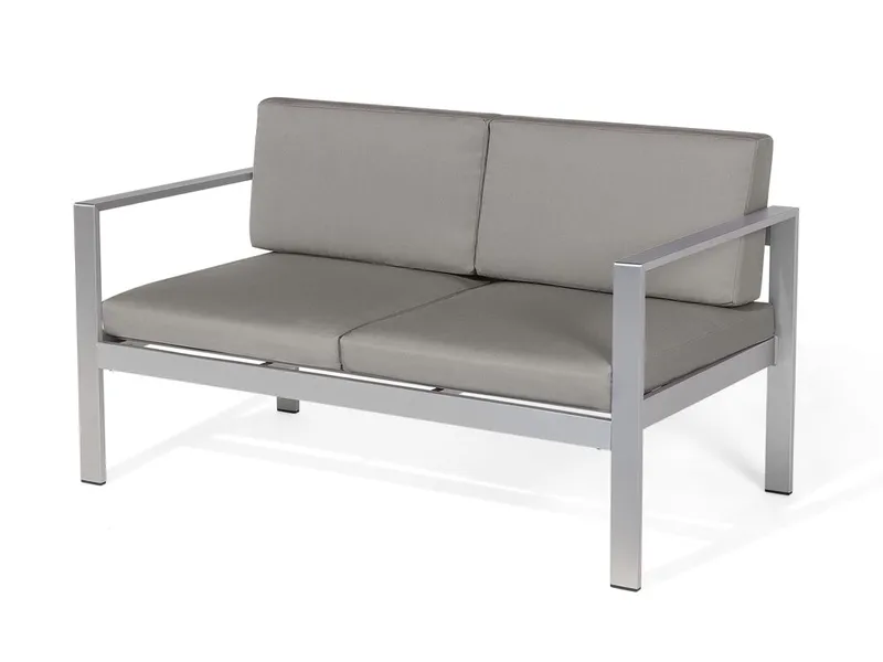 Tirrena Loungegrupp Utomhus 90 cm - Grå - Utemöbler - Loungemöbler - Loungegrupp & Loungeset