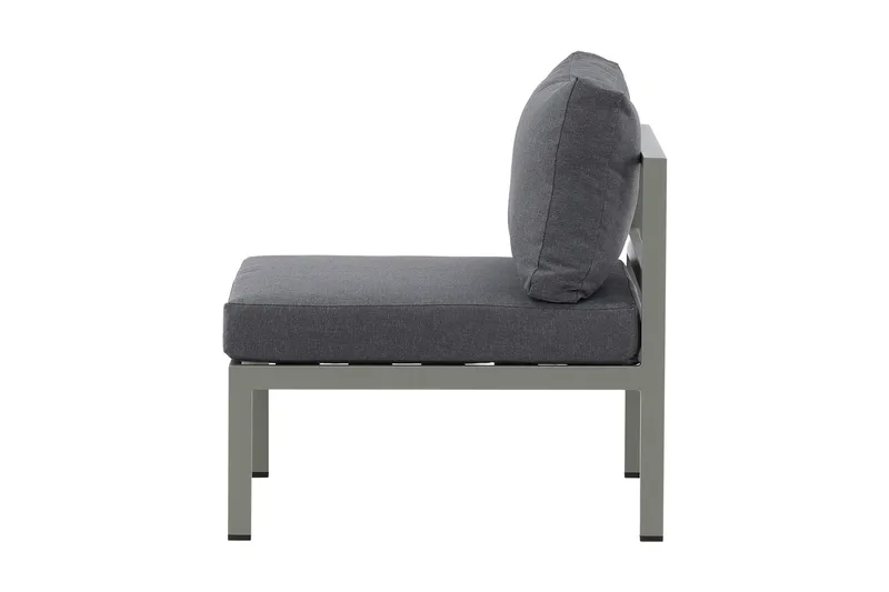 Copacabana Mittmodul - Grå - Utemöbler - Loungemöbler - Modulsoffa utomhus