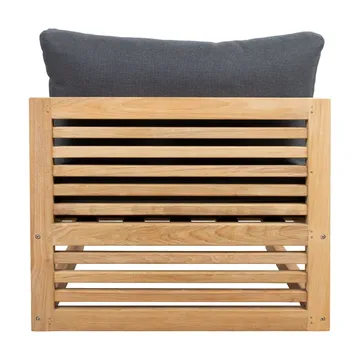Modulsoffa Serenity mittdel - Brun - Utemöbler - Loungemöbler - Modulsoffa utomhus - Mittmodul utesoffa