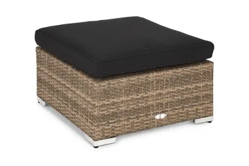 Wisconsin Divan/Utebord Konstrotting/Sand - Hillerstorp - Utemöbler - Loungemöbler - Modulsoffa utomhus