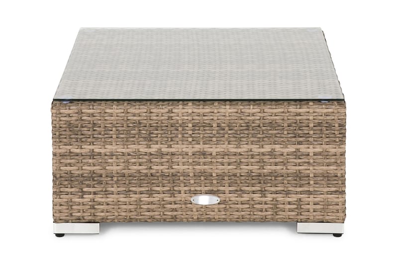 Wisconsin Divan/Utebord Konstrotting/Sand - Hillerstorp - Utemöbler - Loungemöbler - Modulsoffa utomhus