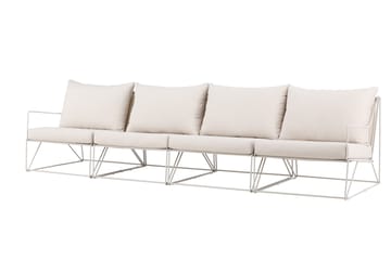 Usteryd 4 sits Loungesoffa - Beige - Utemöbler - Loungemöbler - Loungesoffa