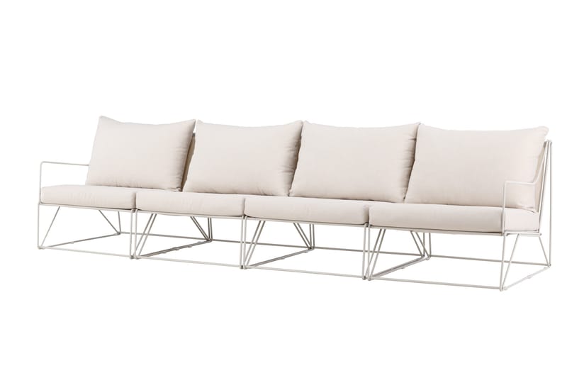 Usteryd 4 sits Loungesoffa, Beige