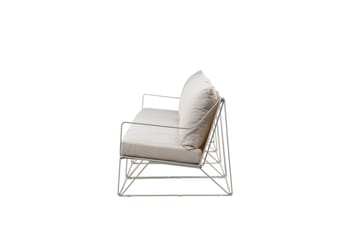 Usteryd 4 sits Loungesoffa - Beige - Utemöbler - Loungemöbler - Loungesoffa