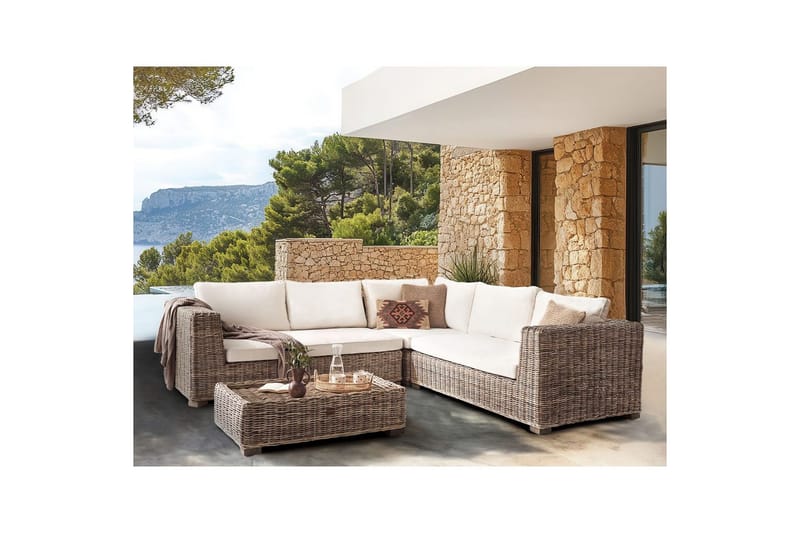 Utegrupp Rinella - Utemöbler - Loungemöbler - Soffgrupp utomhus