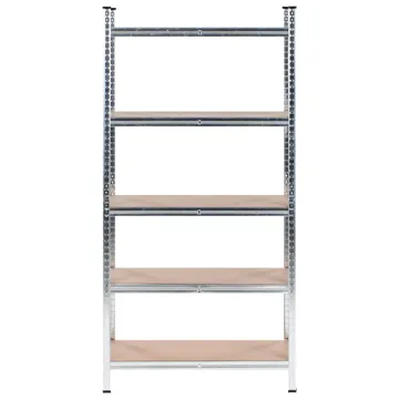 Garagehyllor Xitta 75 cm - Silver/Brun - Utemöbler - Övrigt utemöbler - Tillbehör utomhus - Hyllor
