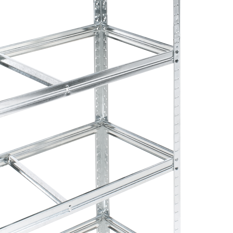 Garagehyllor Xitta 75 cm - Silver/Brun - Utemöbler - Övrigt utemöbler - Tillbehör utomhus - Hyllor