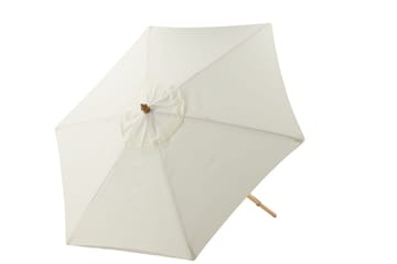 Corypho Parasoll 250 cm - Vit - Utemöbler - Solskydd - Parasoll - Hängparasoll & frihängande parasoll