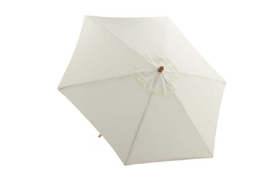 Corypho Parasoll 250 cm - Vit - Utemöbler - Solskydd - Parasoll - Hängparasoll & frihängande parasoll