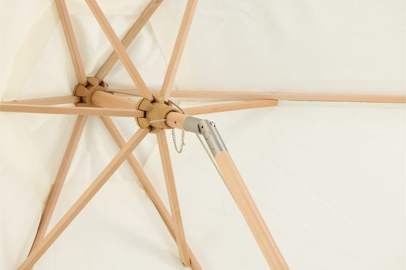 Corypho Parasoll 250 cm - Vit - Utemöbler - Solskydd - Parasoll - Hängparasoll & frihängande parasoll