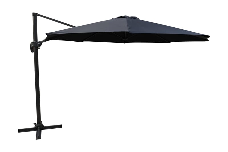 Leeds Parasoll 350 cm, Svart