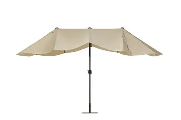 Leppin Parasoll - Beige - Utemöbler - Solskydd - Parasoll - Balkongparasoll