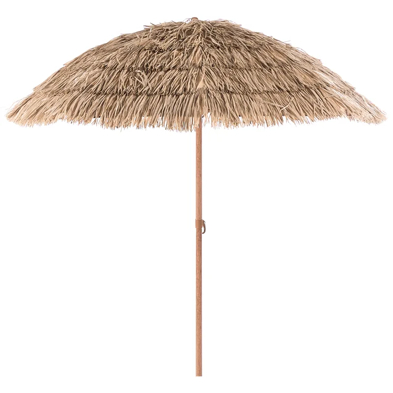 Parasoll utomhus 175 cm Civetta, naturlig/brun