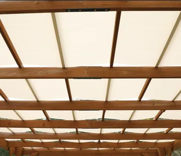 Pergola trä | 3,65x3m | Furu - Brun - Utemöbler - Solskydd - Pergola