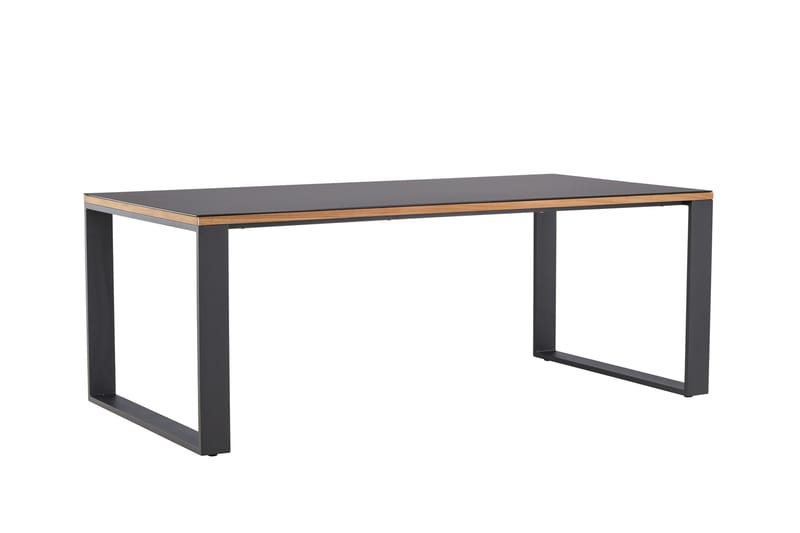 Aspvik Matbord 100x200 cm Svart - Svart - Utemöbler - Utebord & trädgårdsbord - Matbord utomhus