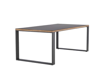 Aspvik Matbord 100x200 cm Svart - Svart - Utemöbler - Utebord & trädgårdsbord - Matbord utomhus