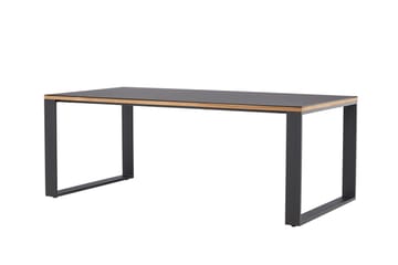 Aspvik Matbord 100x200 cm Svart - Svart - Utemöbler - Utebord & trädgårdsbord - Matbord utomhus
