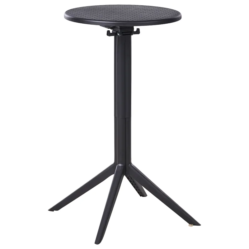 Barbord utomhus Legrena 60 cm, svart