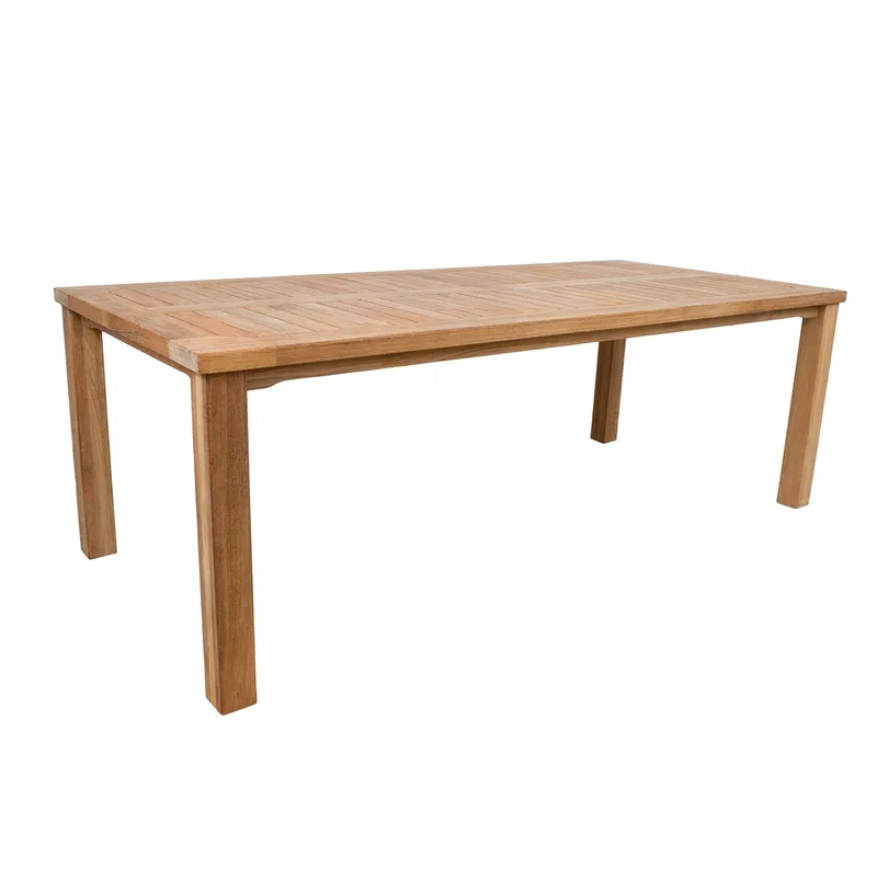 Bord Bali 220x100x75 cm teak, Brun