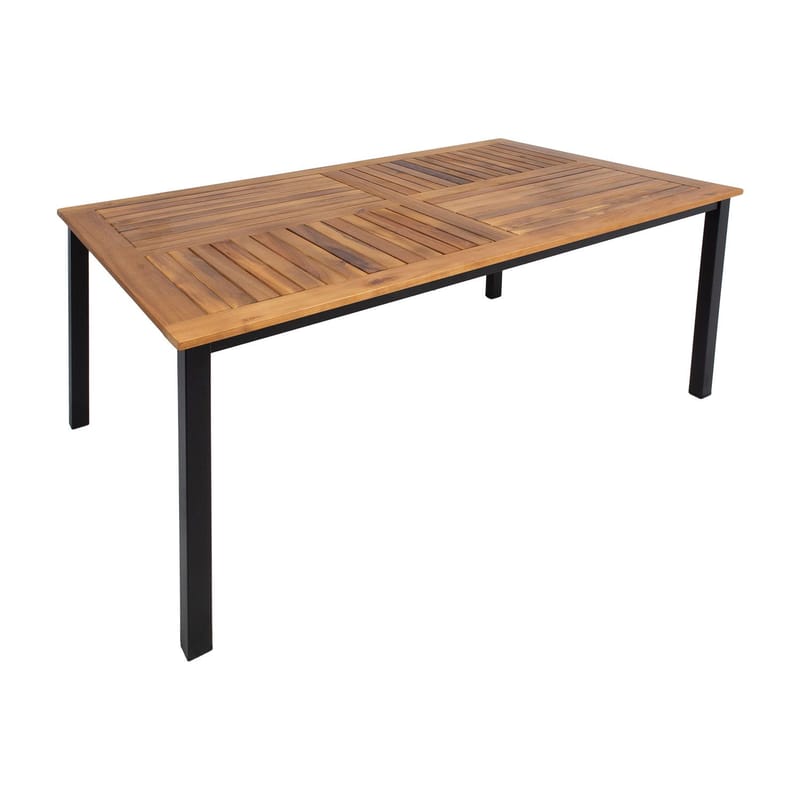 Bord Dalya 140x90x75 cm - Akacia - Utemöbler - Utebord & trädgårdsbord - Matbord utomhus
