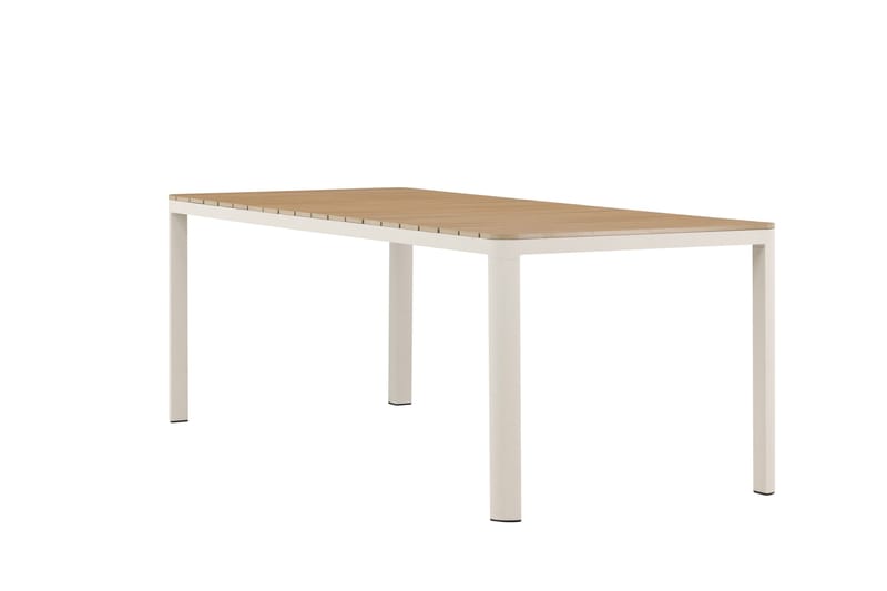 Etna Matbord Utomhus 90x210 cm - Beige - Utemöbler - Utebord & trädgårdsbord - Matbord utomhus