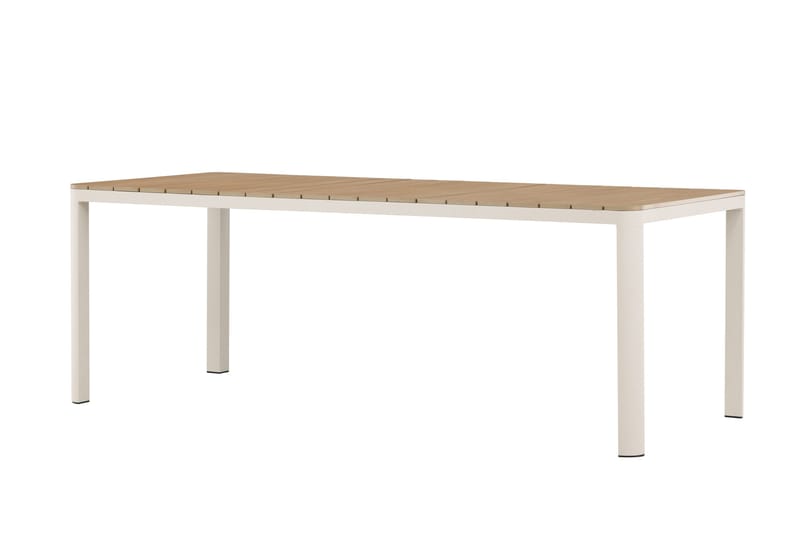 Etna Matbord Utomhus 90x210 cm - Beige - Utemöbler - Utebord & trädgårdsbord - Matbord utomhus