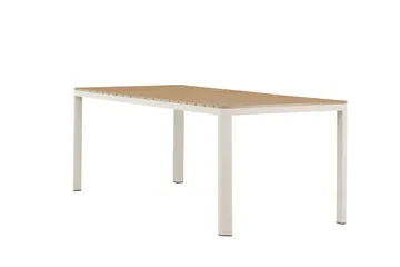 Etna Matbord Utomhus 90x210 cm - Beige - Utemöbler - Utebord & trädgårdsbord - Matbord utomhus