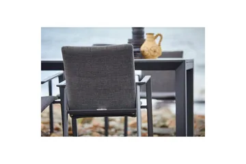 Hillerstorp Borgdala Utebord 220/340 x 107 x H75,5 cm - Grå - Utemöbler - Utebord & trädgårdsbord - Matbord utomhus