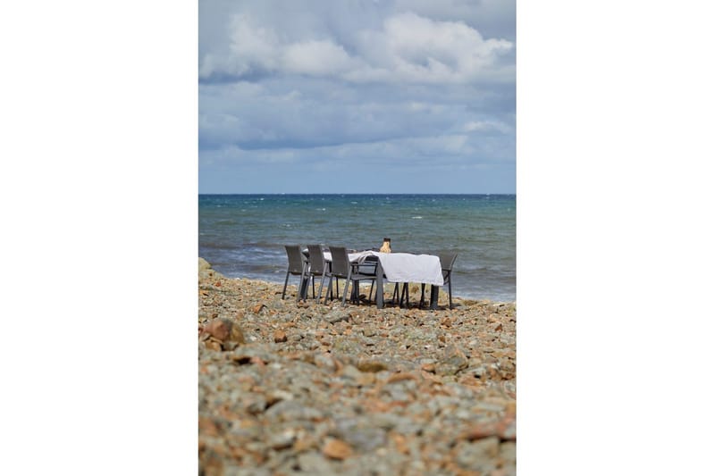 Hillerstorp Borgdala Utebord 220/340 x 107 x H75,5 cm - Grå - Utemöbler - Utebord & trädgårdsbord - Matbord utomhus