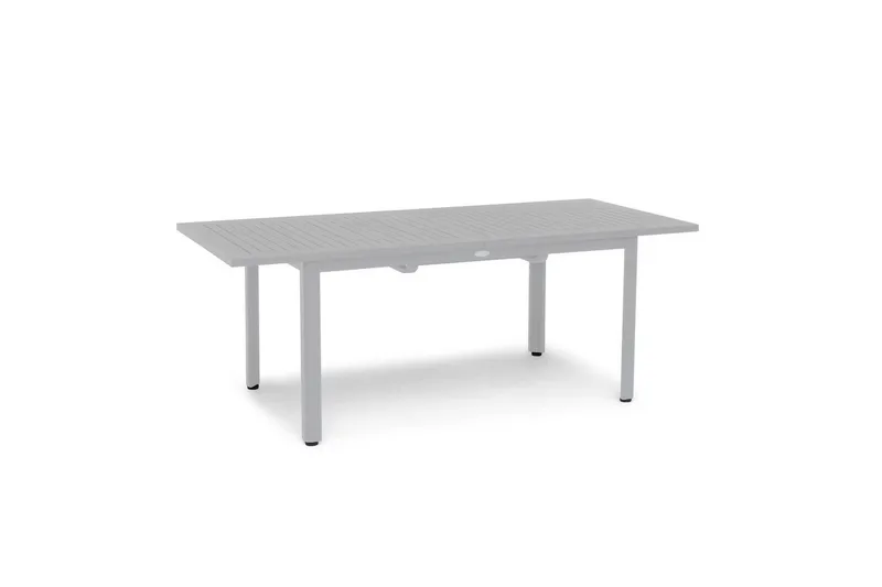 Hillerstorp Nydala Utebord 96 x 200/280 cm Vit, Vit