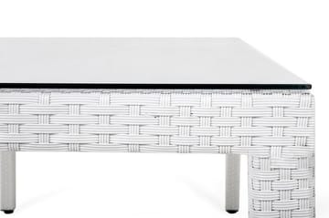 Italy Trädgårdsbord 220 cm - Vit - Utemöbler - Utebord & trädgårdsbord - Matbord utomhus